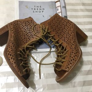Jeffrey Campbell Brown Sandals
